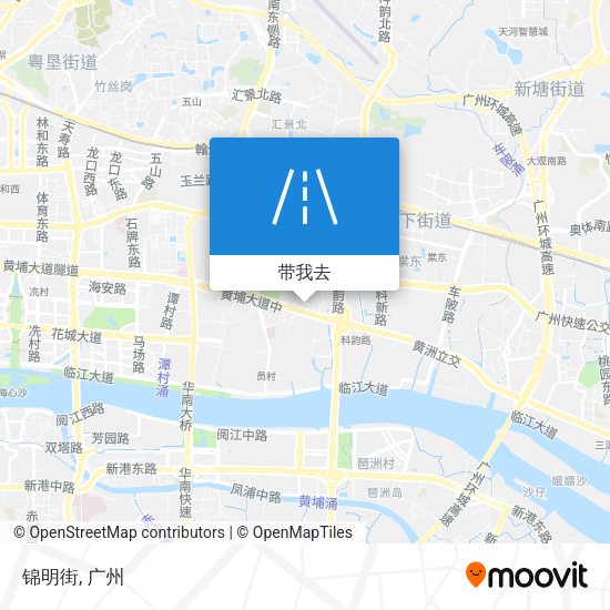 锦明街地图