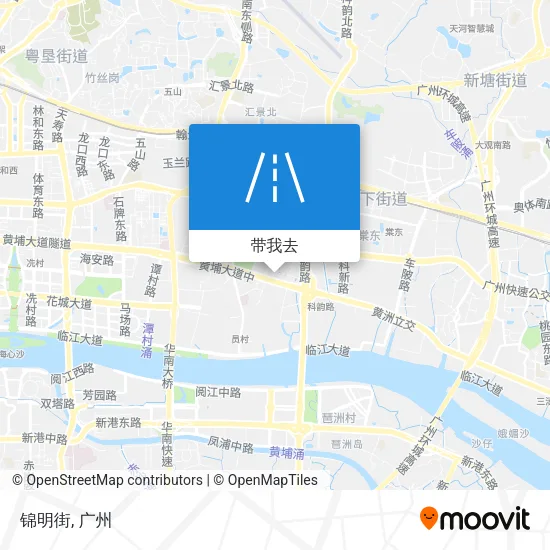 锦明街地图