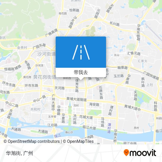 华旭街地图