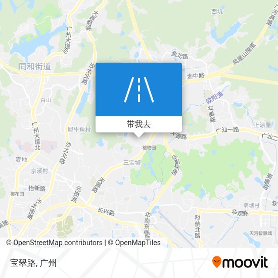 宝翠路地图