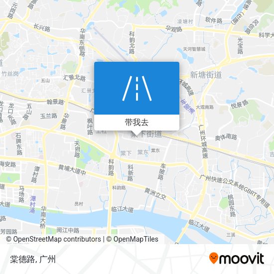 棠德路地图