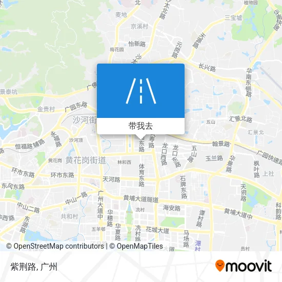 紫荆路地图