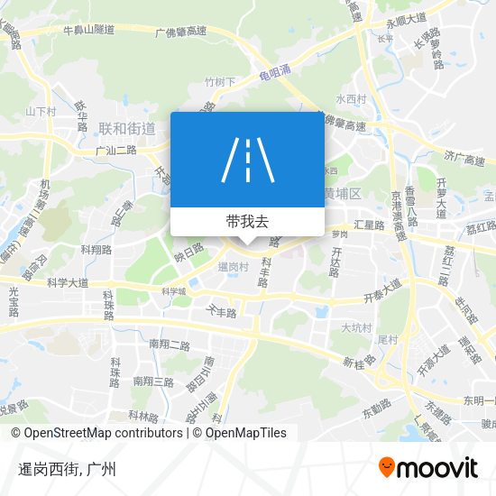 暹岗西街地图