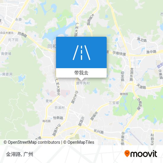 金湖路地图