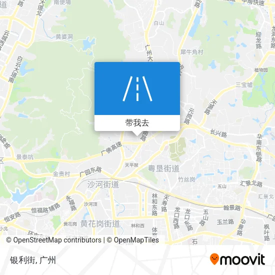 银利街地图