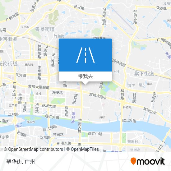 翠华街地图