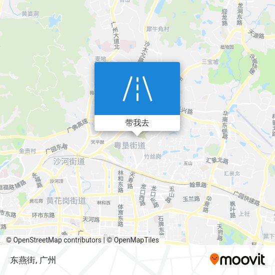 东燕街地图
