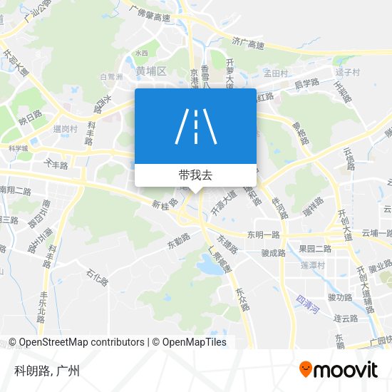 科朗路地图