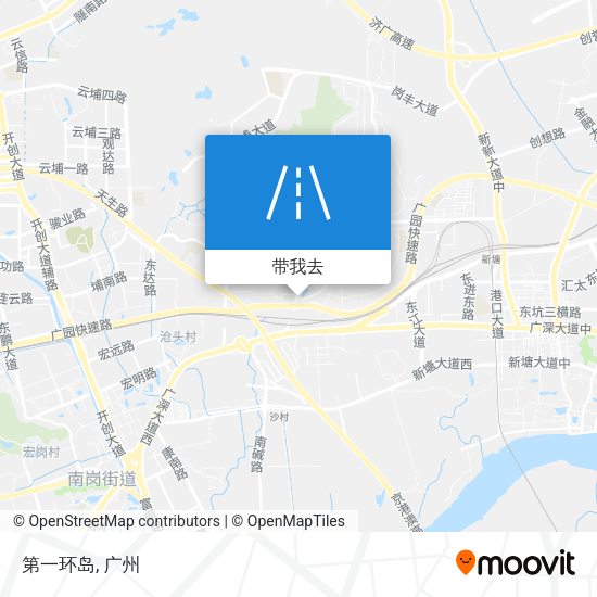 第一环岛地图