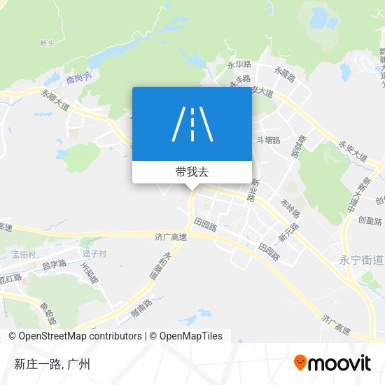 新庄一路地图