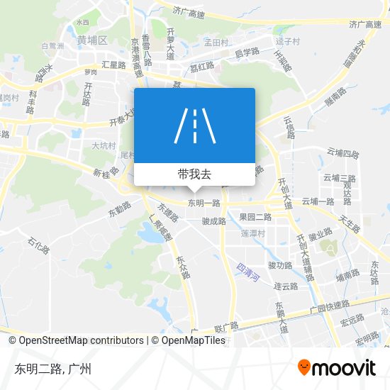 东明二路地图