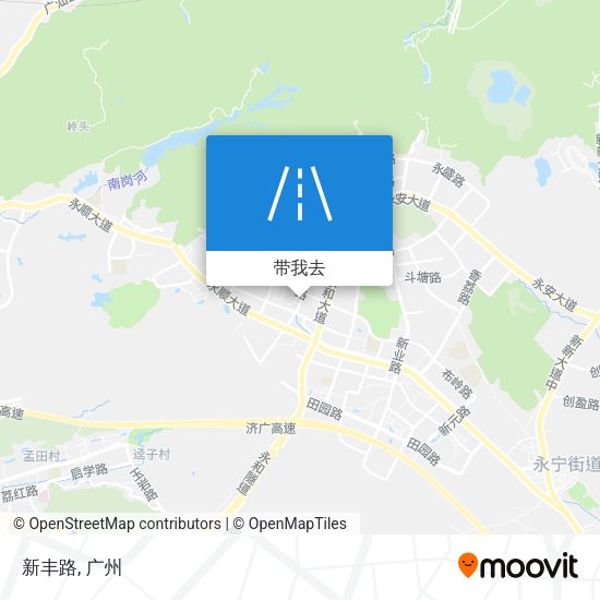 新丰路地图