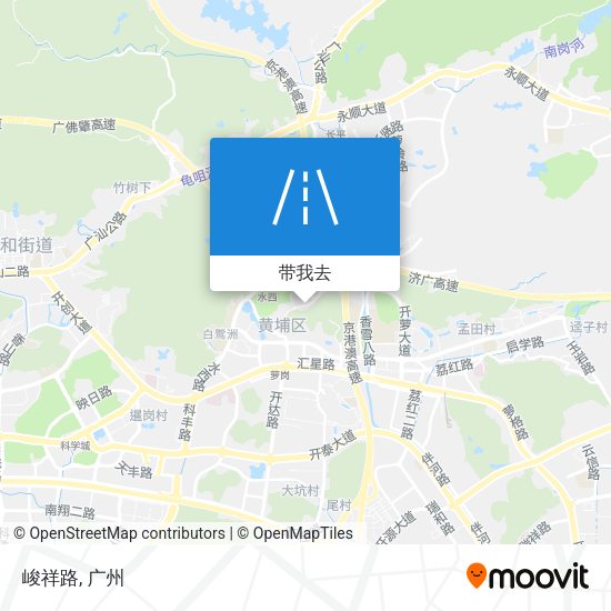 峻祥路地图
