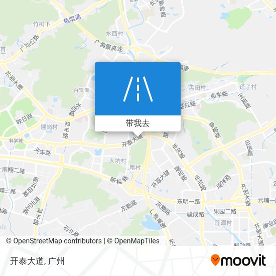 开泰大道地图