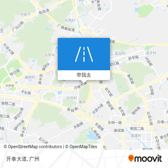 开泰大道地图