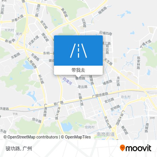 骏功路地图