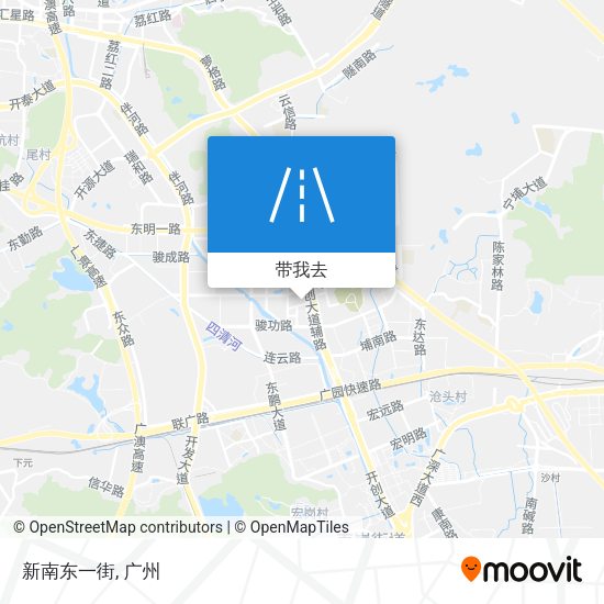 新南东一街地图