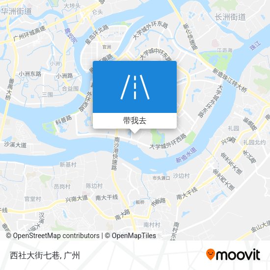 西社大街七巷地图