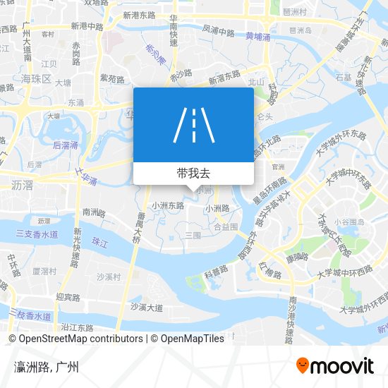 瀛洲路地图