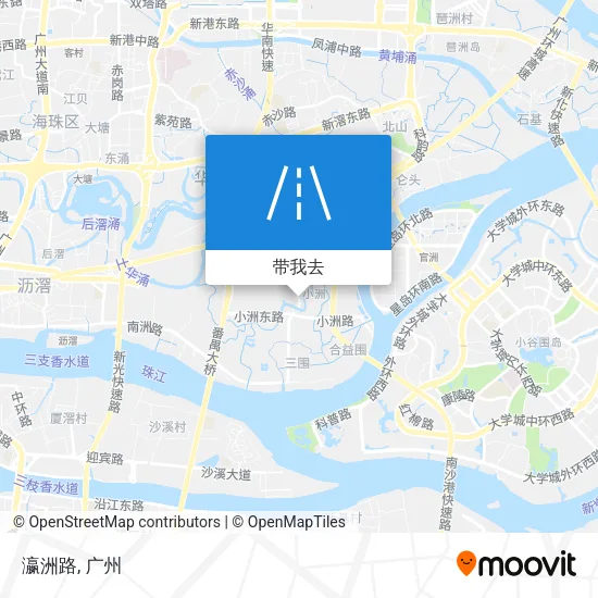 瀛洲路地图