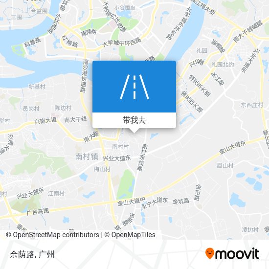 余荫路地图
