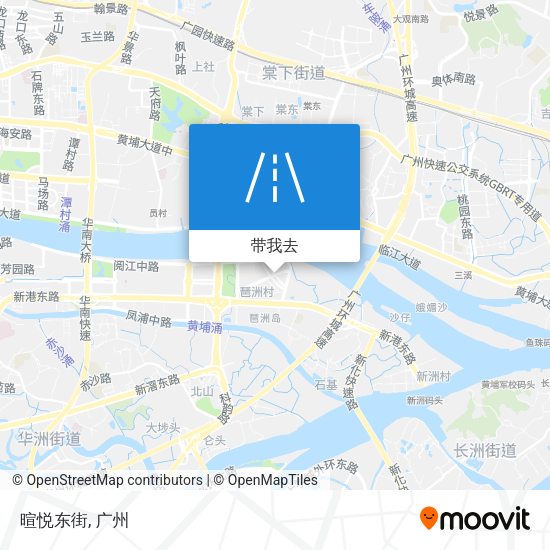 暄悦东街地图