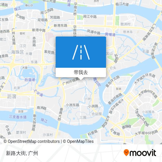 新路大街地图