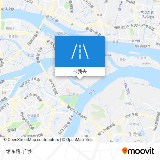馆东路地图
