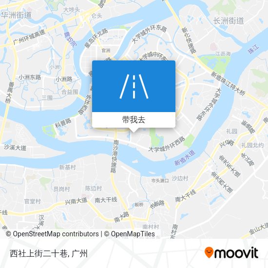 西社上街二十巷地图