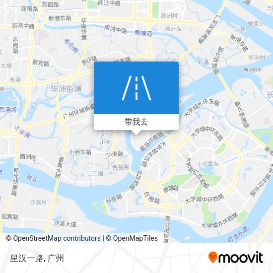星汉一路地图