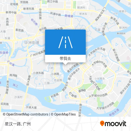 星汉一路地图
