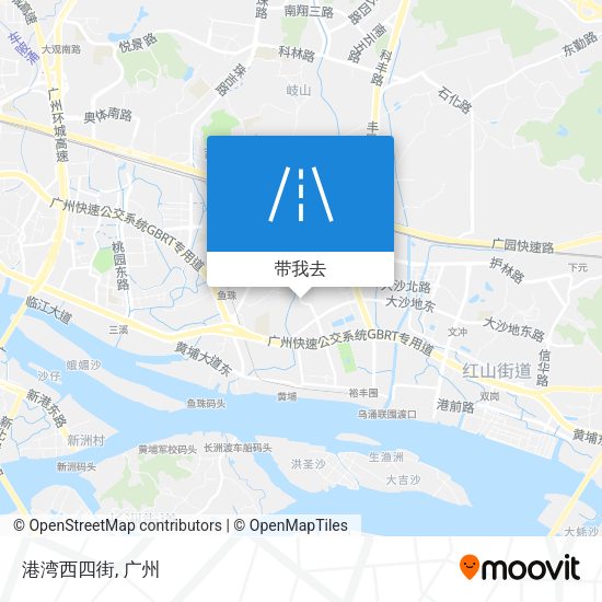 港湾西四街地图