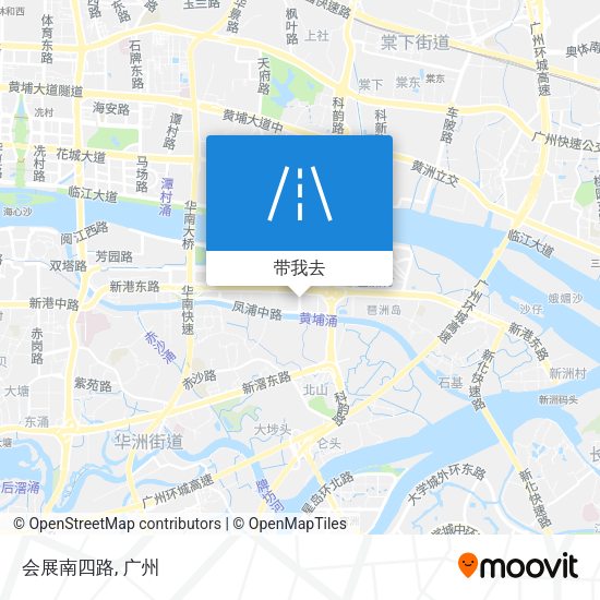 会展南四路地图
