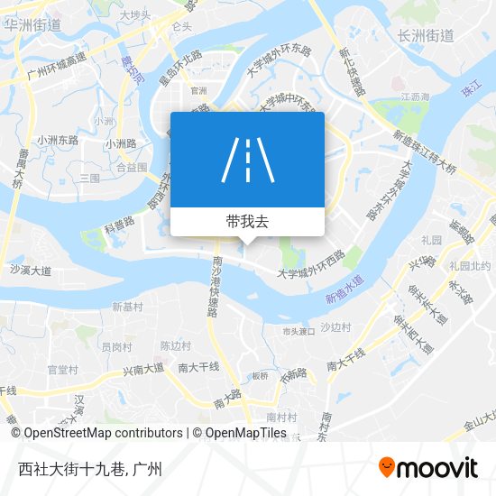 西社大街十九巷地图