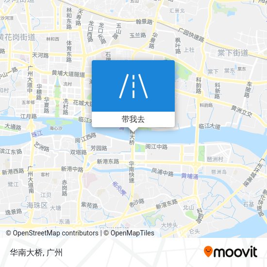 华南大桥地图