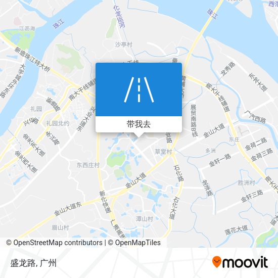 盛龙路地图