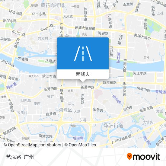 艺泓路地图