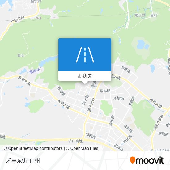 禾丰东街地图