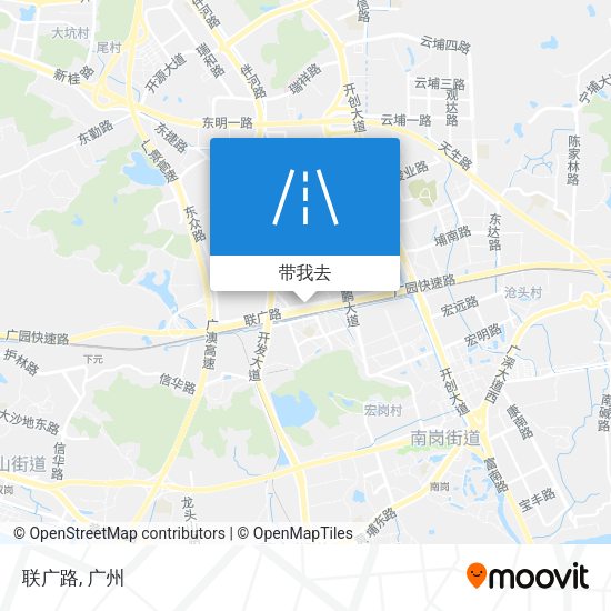 联广路地图