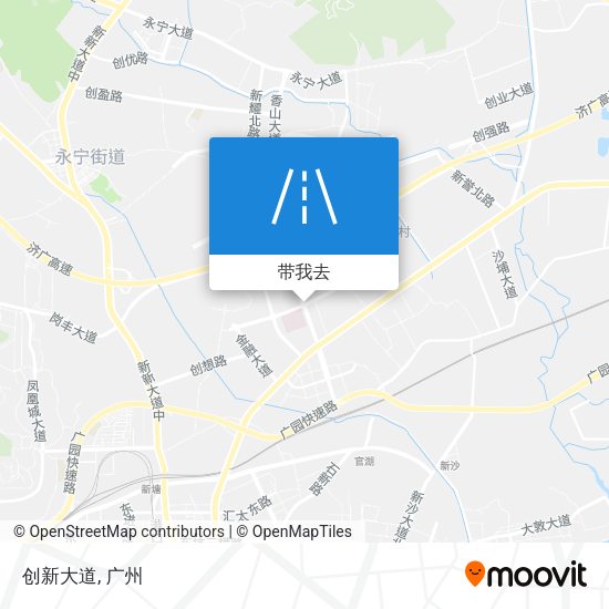 创新大道地图