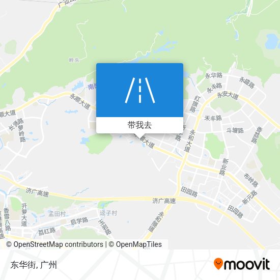 东华街地图