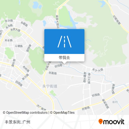 丰景东街地图
