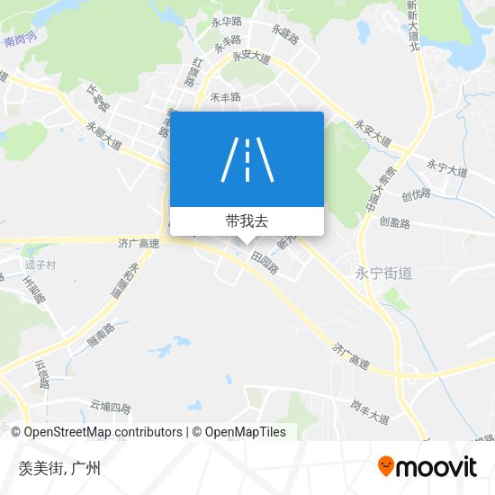 羡美街地图