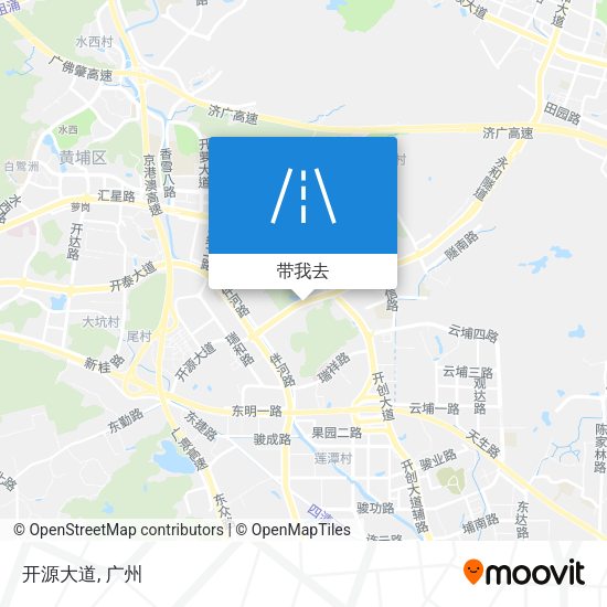 开源大道地图