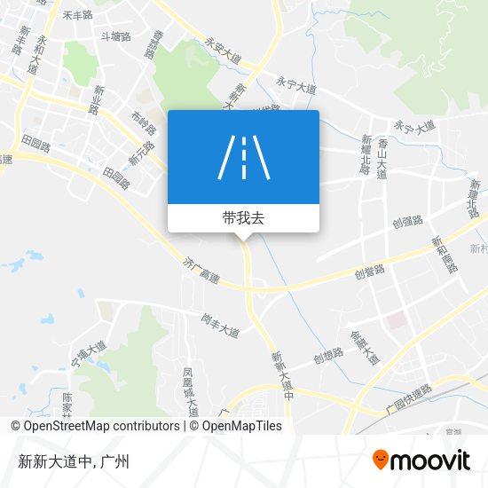 新新大道中地图