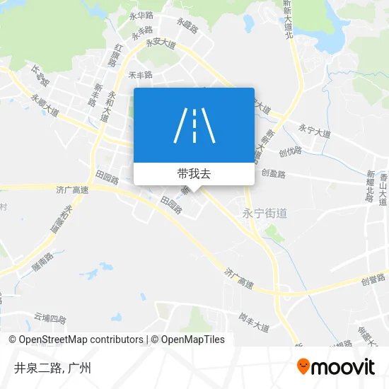 井泉二路地图