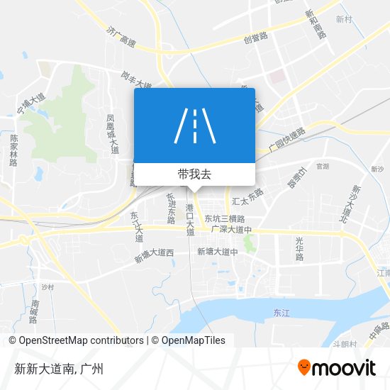 新新大道南地图