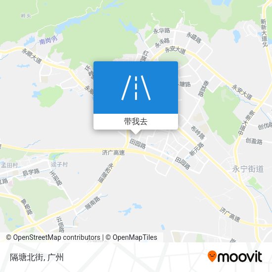 隔塘北街地图