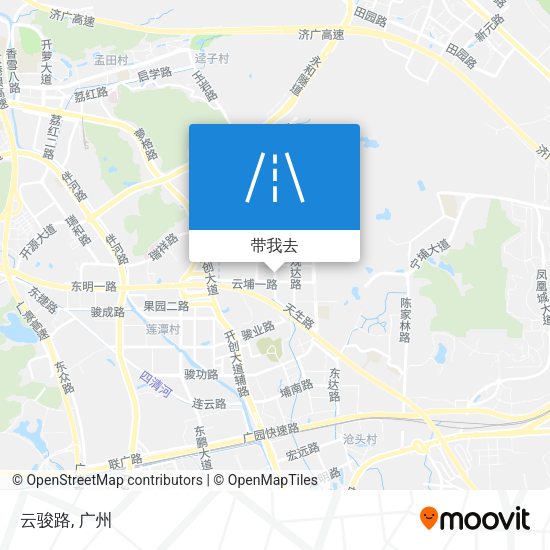 云骏路地图