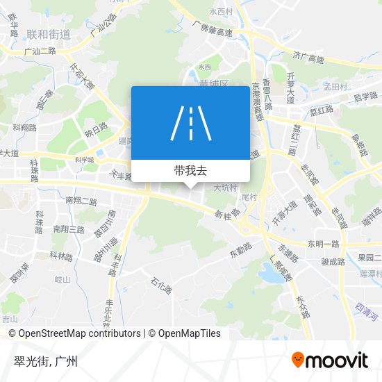 翠光街地图